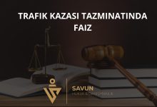 Trafik Kazası Tazminatında Faiz