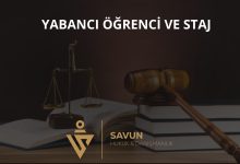 Yabancı öğrenci ve staj