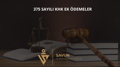375 sayılı KHK kapsamında ek ödemeler