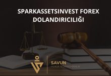 SPARKASSETSINVEST Forex Dolandiriciligi | Savun Hukuk Danışmanlık