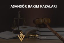 Asansör ve yürüyen merdiven bakım kazaları