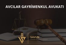 Avcılar gayrimenkul avukatı