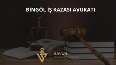 Bingöl iş kazası avukatı