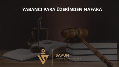 Nafakanın Yabancı Para Üzerinden Belirlenmesi 5 Yabancı Para Üzerinden Nafaka