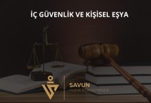 Cezaevinde iç güvenlik kapı düzeni ve kişisel eşya