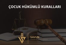 Çocuk hükümlülere özgü kurallar rehberi