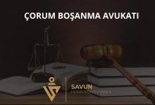 Çorum boşanma avukatı
