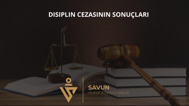 Disiplin Cezasının Uygulanması ve Sonuçları 5 Disiplin cezasının uygulanması ve sonuçları
