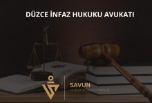 Düzce infaz hukuku avukatı
