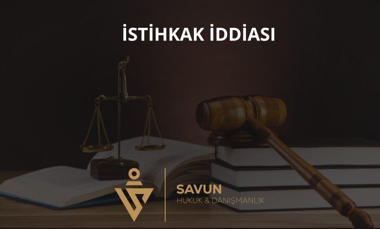 Haczedilen Malda İstihkak İddiası 1 Haczedilen malda istihkak iddiası