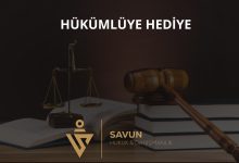 Hükümlüye dışarıdan gönderilen hediyeyi kabul hakkı