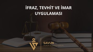 İfraz, Tevhit ve İmar Uygulaması 5 İfraz tevhit ve imar uygulaması