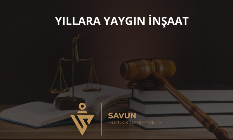 İnşaat ve yıllara yaygın işlerde vergi