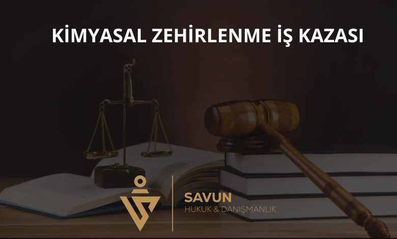 Kimyasal Maddeye Bağlı İş Kazası ve Zehirlenme 1 Kimyasal maddeye bağlı iş kazası ve zehirlenme