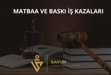 Matbaa ve baskı tesislerinde iş kazaları