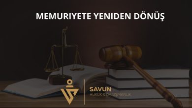 Memuriyete Yeniden Dönüş 5 Memuriyete Yeniden Dönüş