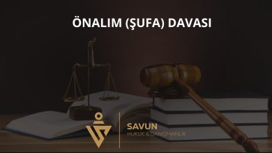 Önalım (Şufa) Davası 4 Önalım şufa davası