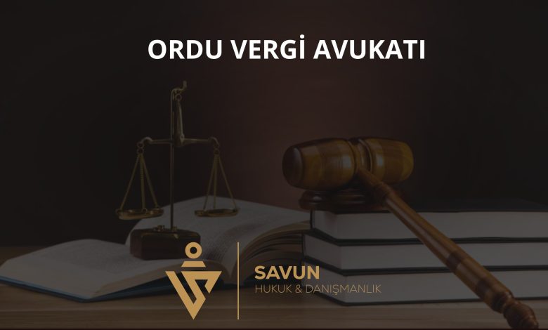 Ordu Vergi Avukatı Veli Savun 1 Ordu vergi avukatı
