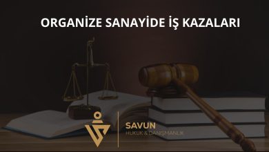Organize sanayi bölgesinde iş kazaları