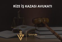 Rize iş kazası avukatı
