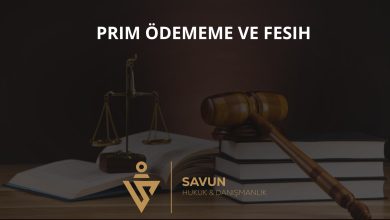 Sigorta Priminin Ödenmemesi ve Sözleşmenin Feshi 2 Sigorta priminin ödenmemesi ve fesih