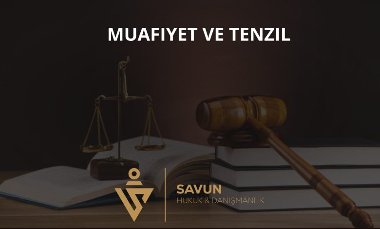 Sigortada Muafiyet ve Tenzil Uygulaması 1 Sigortada muafiyet ve tenzil uygulaması
