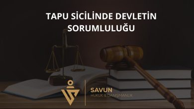 Tapu Sicilinin Tutulmasından Devletin Sorumluluğu 2 Tapu sicilinin tutulmasından devletin sorumluluğu