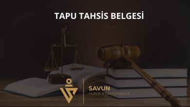 Tapu tahsis belgesi ve gecekondu