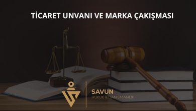 Ticaret Unvanı-Marka Çakışması ve Haksız Rekabet 5 Ticaret unvanı-marka çakışması ve haksız rekabet