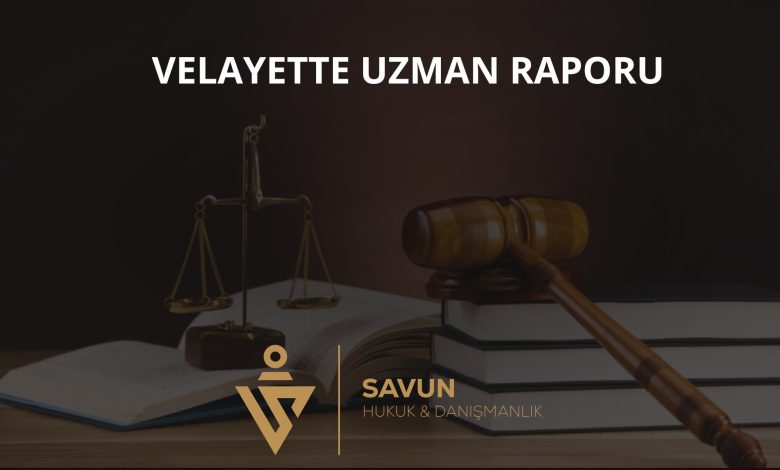 Velayette Uzman Raporu ve Sosyal İnceleme 1 Velayette uzman raporu ve sosyal inceleme