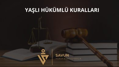 Yaşlı Hükümlülere Özgü Kurallar 4 Yaşlı hükümlülere özgü kurallar
