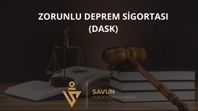 Zorunlu Deprem Sigortası (DASK) 5 Zorunlu deprem sigortası DASK