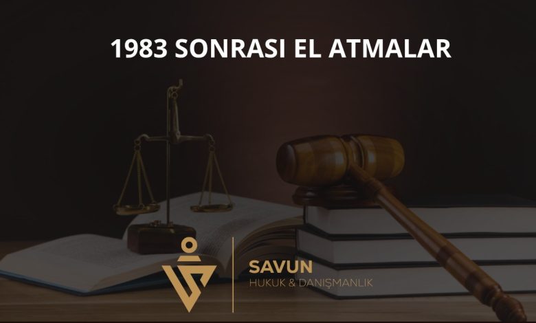 1983 Sonrası El Atmalarda İcra ve Ödeme Rejimi
