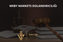Weby Markets Forex Dolandiriciligi | Savun Hukuk Danışmanlık