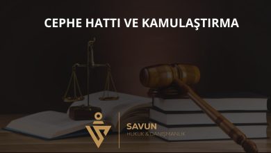 Cephe Hattı ve Arsanın Kamulaştırılması