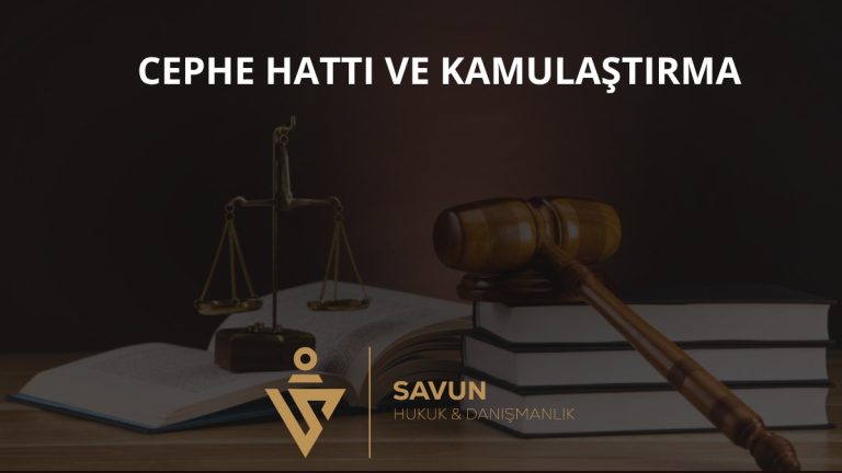 Cephe Hattı ve Arsanın Tamamının Kamulaştırılması (3194 m.12) 4 Cephe Hattı ve Arsanın Tamamının Kamulaştırılması (3194 m.12)