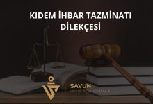 Kıdem ve ihbar tazminatı dava dilekçesi örneği