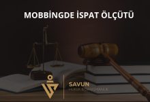 Mobbing iddiasında ispat ölçütü – Yargıtay 9. Hukuk Dairesi kararı
