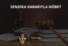 Sendika Kararıyla Nöbet Tutmamak – AYM 2019/14094