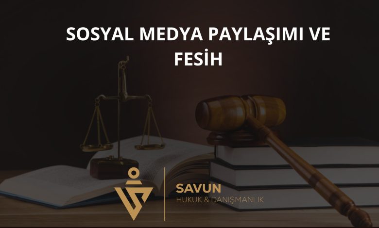 Sosyal medya paylaşımı nedeniyle haklı fesih – Yargıtay 9. Hukuk Dairesi 2025/10261