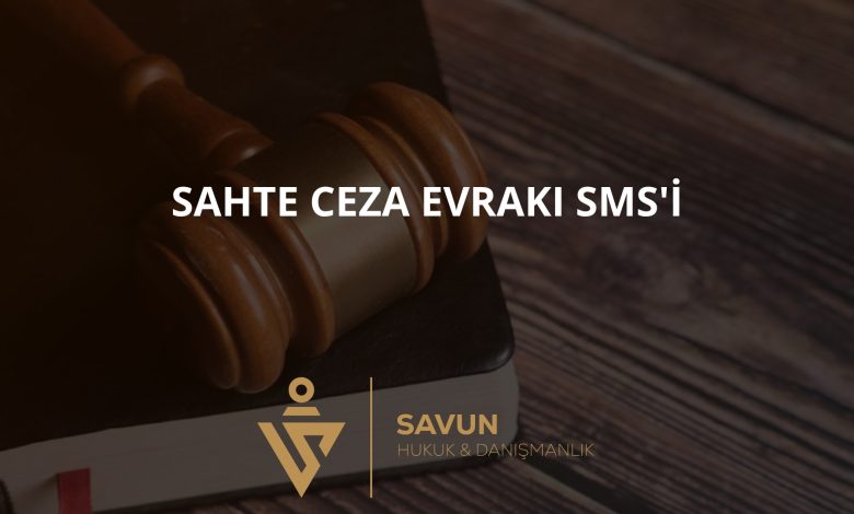 Üstündağ Hukuk Ofisi Adıyla Gönderilen Sahte Ceza Evrakı SMS Dolandırıcılığı 2 Üstündağ Hukuk Ofisi Adıyla Gönderilen Sahte Ceza Evrakı SMS Dolandırıcılığı
