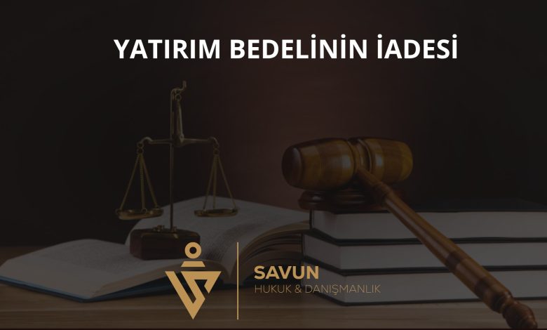 Yatırım Katılım Bedelinin İadesi – Yargıtay 11. HD 2026/59 1 Yatırım katılım bedelinin sebepsiz zenginleşme hükümlerine göre iadesi