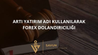Artı Yatırım Adı Kullanılarak Forex Dolandırıcılığı