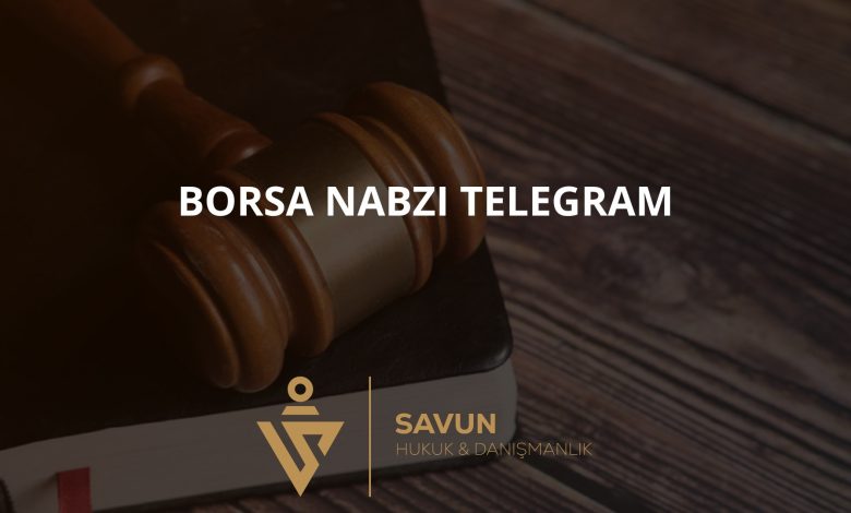 Borsa Nabzı Telegram Grubu Dolandırıcılığı