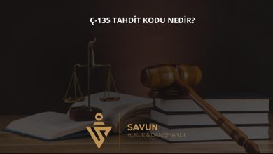 Ç-135 Tahdit Kodu Nedir