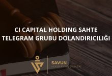 CI CAPITAL HOLDING Sahte Telegram Grubu Dolandırıcılığı