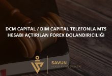 Dcm Capital / Dim Capital Telefonla MT5 Hesabı Açtırılan Forex Dolandırıcılığı