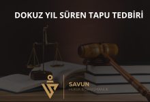 Dokuz Yıl Süren Tapu Tedbiri – AYM 2021/20601