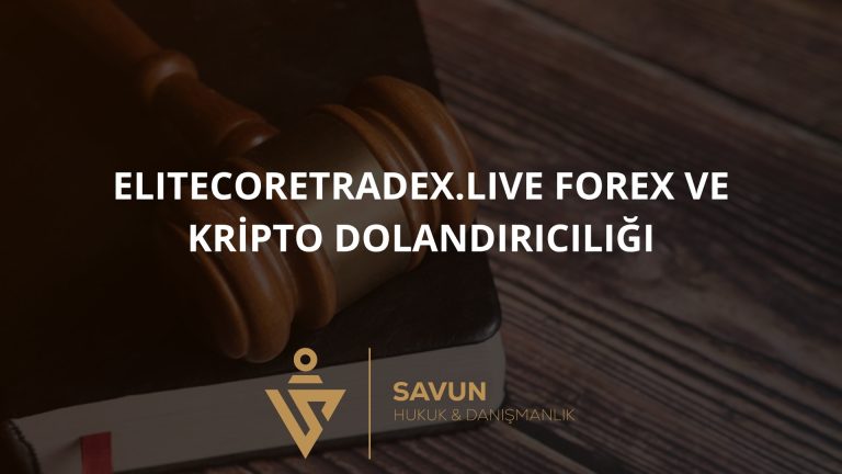 elitecoretradex.live (Elite Trade) Forex ve Kripto Dolandırıcılığı