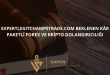 Expertlegitchampstrade.com Beklenen Kâr Paketli Forex ve Kripto Dolandırıcılığı